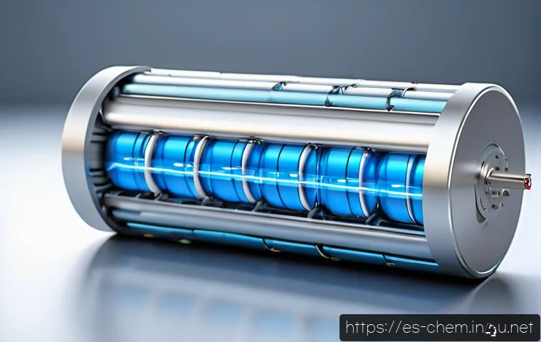 산화 상태 - A highly detailed scientific illustration of lithium-ion battery internal structure, showing the mov...