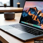 금속화합물의 종류 - A sleek, modern smartphone and laptop made from lightweight aluminum and magnesium alloys, showcased...